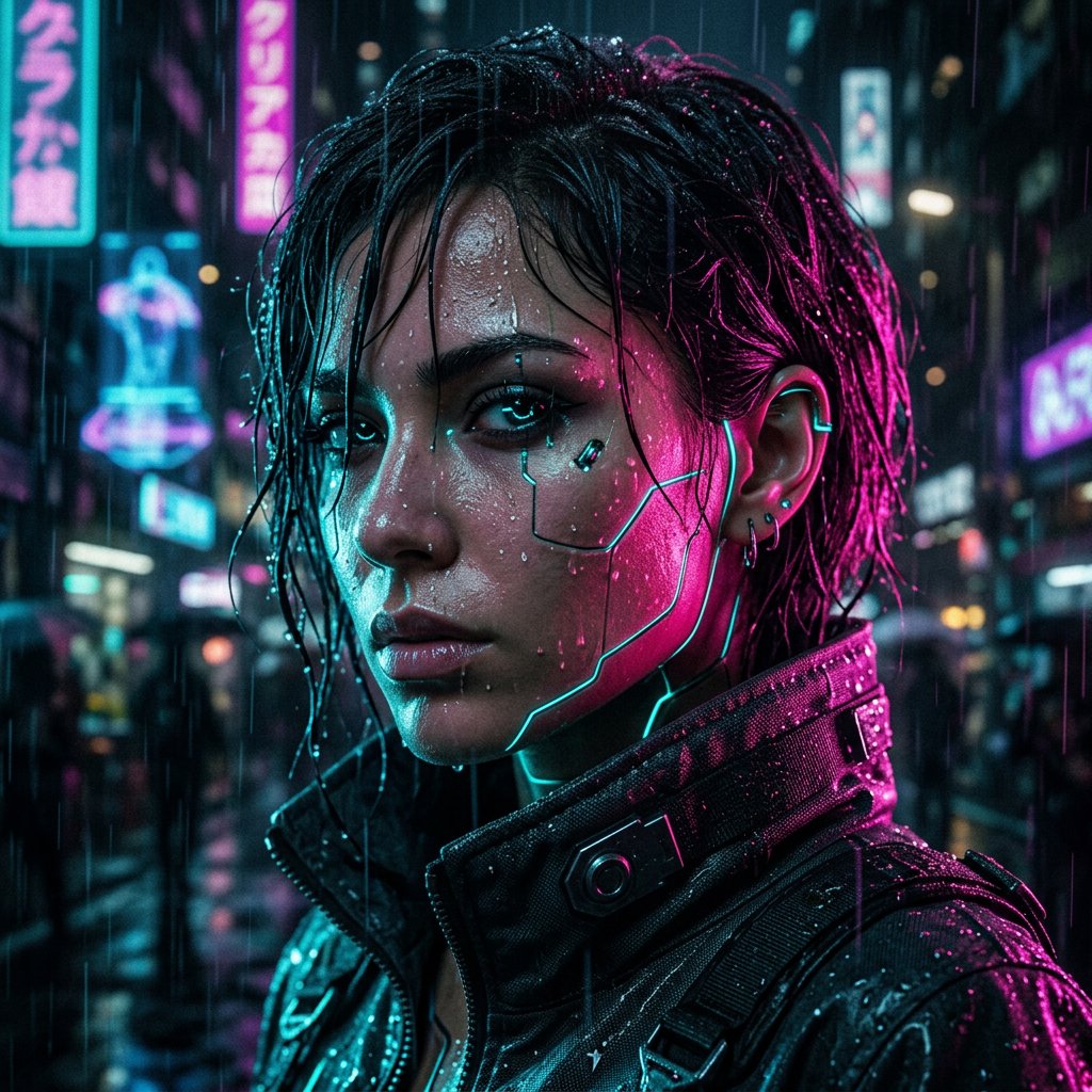 Cyberpunk style
